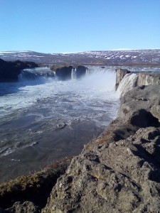 Godafoss a první ledovcové tání