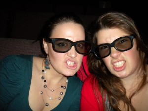 Každé úterý bylo kino za 5 dolarů, a tak jsem každý týden po dobu 5 měsíců chodila do kina. Bylo to super.