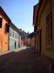 Barevná ulička